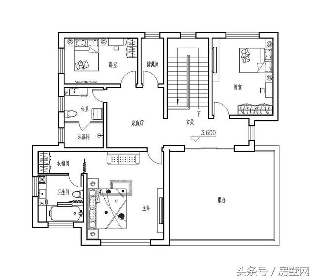 浪漫主義的簡歐別墅設計圖，心向往之......