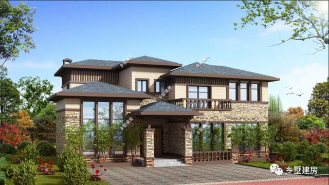 兩套精美別墅設計圖！風格獨特，美到你挪不開眼！