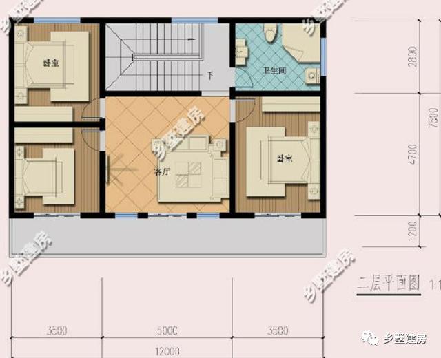 農村別墅設計圖，改善婆媳關系，讓婆婆合不攏嘴
