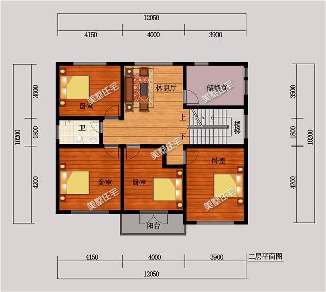 簡歐別墅設計圖，大露臺設計，適合您的選擇！
