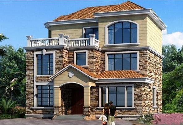 2款三層別墅設(shè)計圖，都帶露臺，尤其第二款，豪華無比