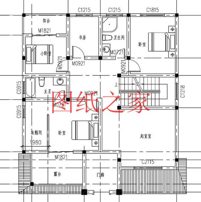 6款豪華時尚農村三層別墅設計圖，戶型好到沒得挑