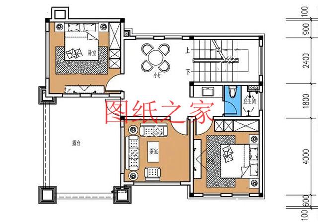 6款豪華時尚農村三層別墅設計圖，戶型好到沒得挑
