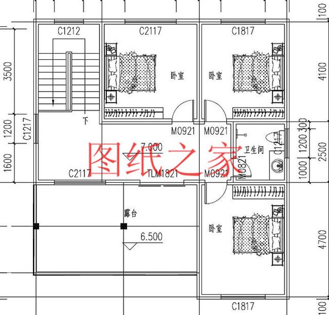 6款豪華時尚農村三層別墅設計圖，戶型好到沒得挑