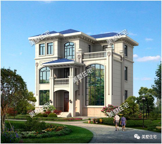 5款三層別墅設計圖，客廳挑空設計，既大膽又新穎