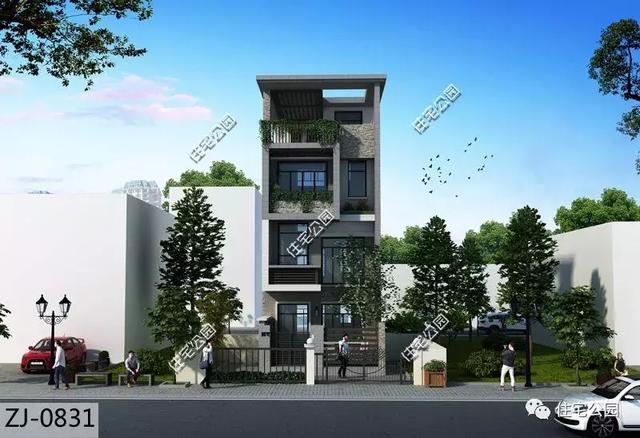 10套經典小戶型別墅設計圖，占地小，實用高，造價低。