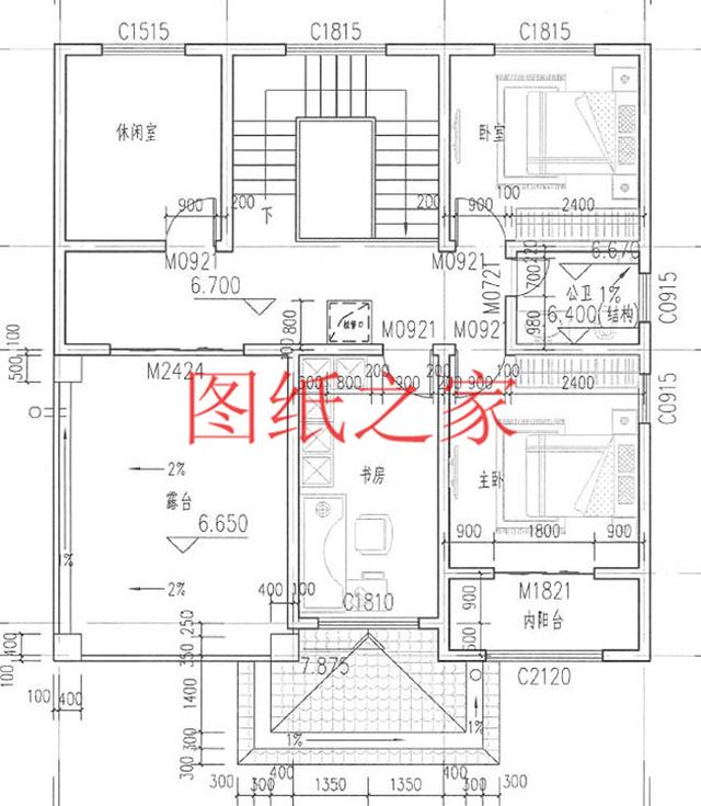 6套三層別墅設計圖，端莊大氣，氣勢恢宏！