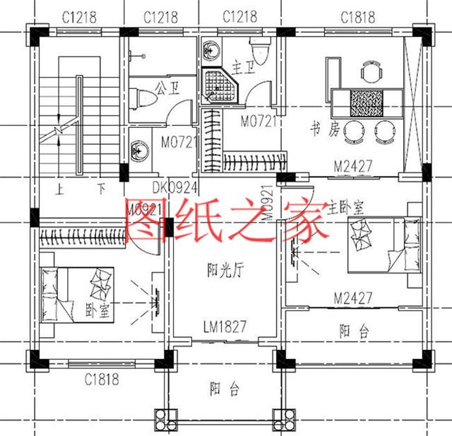 6套三層別墅設計圖，端莊大氣，氣勢恢宏！
