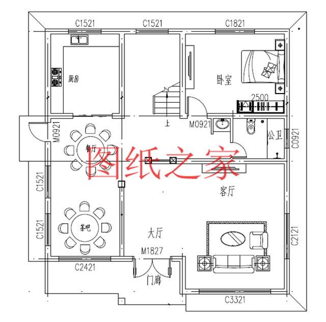 6套三層別墅設計圖，端莊大氣，氣勢恢宏！