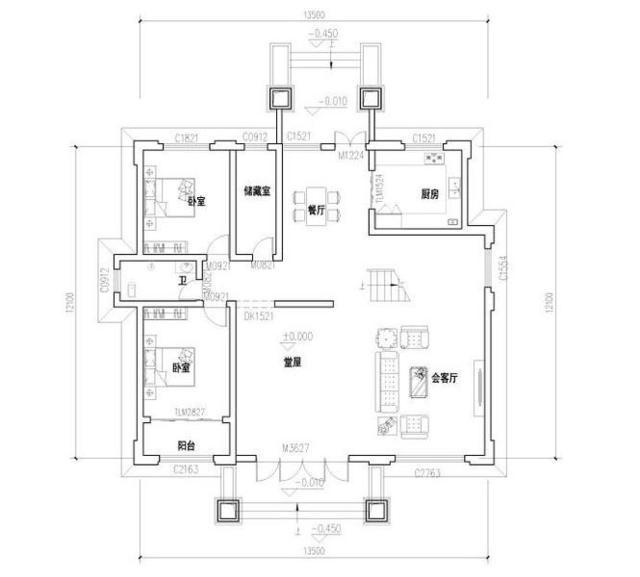 三層帶露臺的別墅設計圖，讓您氣派非凡！