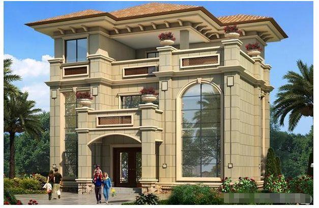 三層帶露臺的別墅設計圖，讓您氣派非凡！