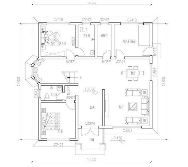三層帶露臺的別墅設計圖，讓您氣派非凡！