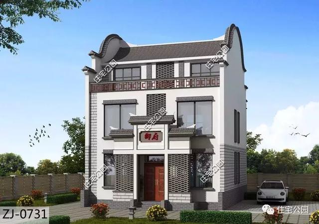 推薦10套小戶型設計圖，經濟實用型別墅。