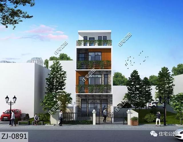 推薦10套小戶型設計圖，經濟實用型別墅。