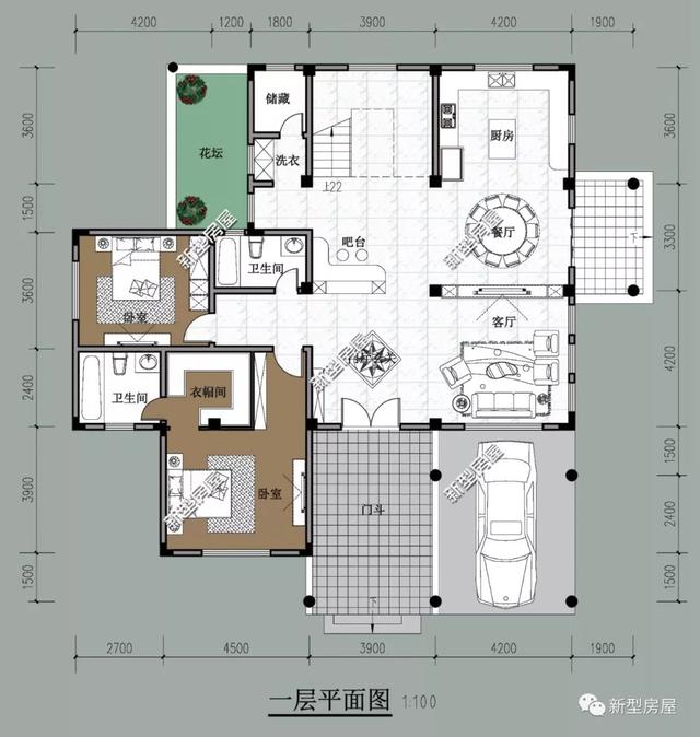 9套農(nóng)村帶車庫設(shè)計(jì)圖，簡單、優(yōu)雅，打造您溫馨的家