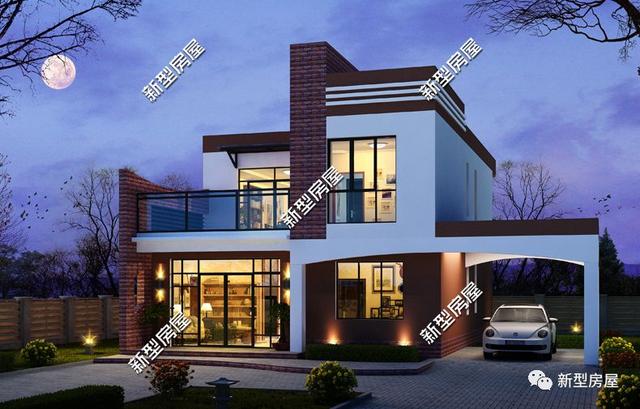 9套農(nóng)村帶車庫設(shè)計(jì)圖，簡單、優(yōu)雅，打造您溫馨的家