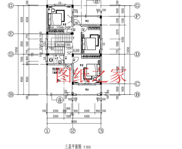 5套農村三層別墅設計圖，主體造價低廉，值得推薦！