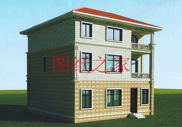 5套農村三層別墅設計圖，主體造價低廉，值得推薦！