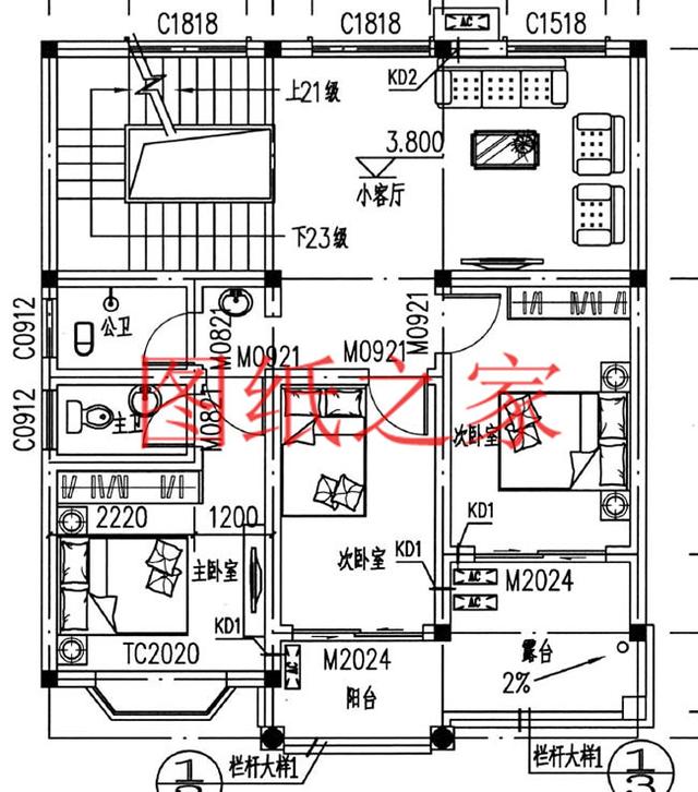 6套三層別墅設(shè)計圖，占地小，外觀精美，值得擁有！