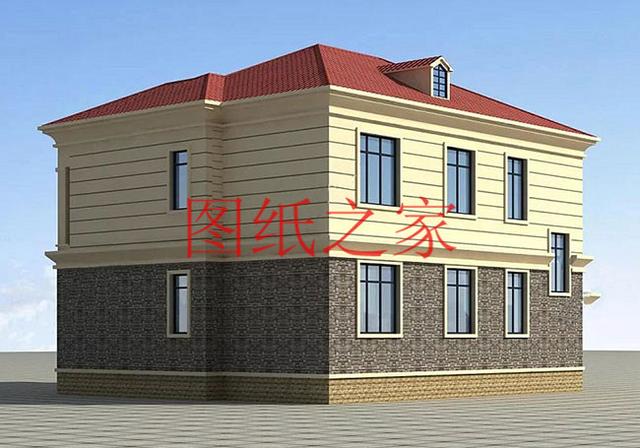 二層農村自建房，外觀新穎獨特，您的建筑在村里獨一無二