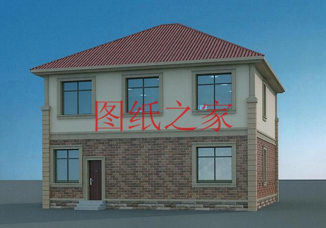 二層農村自建房，外觀新穎獨特，您的建筑在村里獨一無二