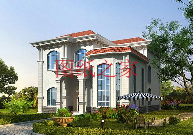 二層農村自建房，外觀新穎獨特，您的建筑在村里獨一無二