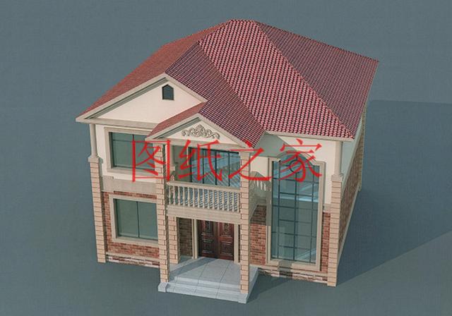 二層農村自建房，外觀新穎獨特，您的建筑在村里獨一無二