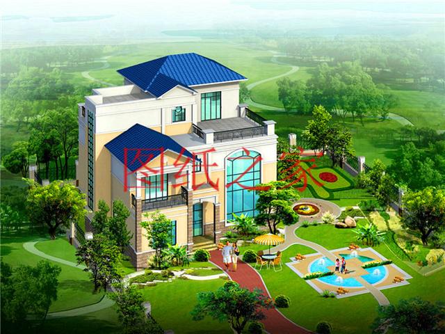 6款農村三層別墅設計圖，實用性強，居住舒適