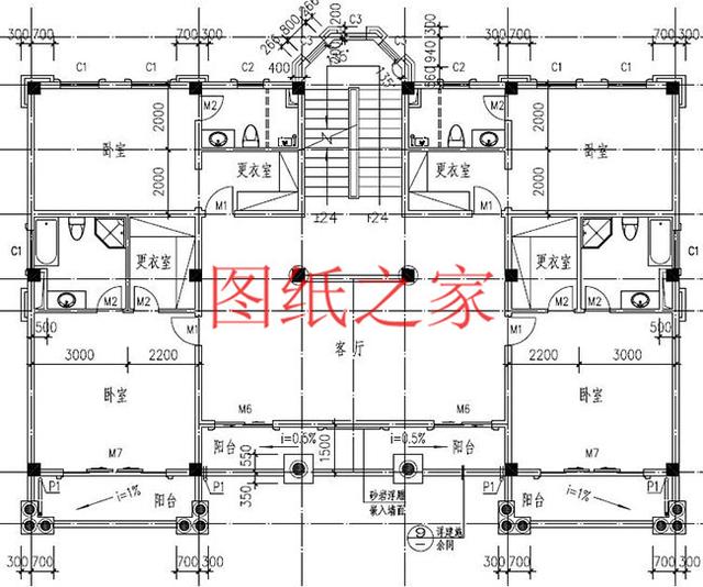 非常豪華大氣的農村四層別墅設計圖，建成之后肯定人人羨慕