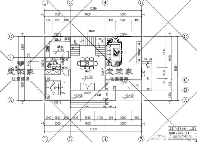 2款農(nóng)村別墅設(shè)計(jì)圖，造價(jià)不高，一般家庭都可以建