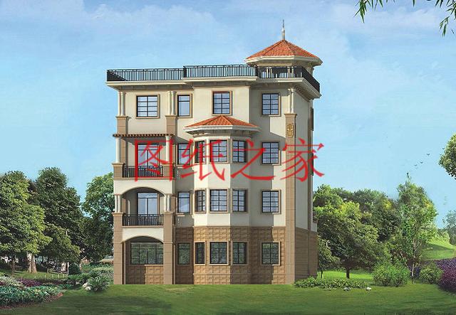 五款農村四層別墅設計圖，哪一款是你的最愛呢？