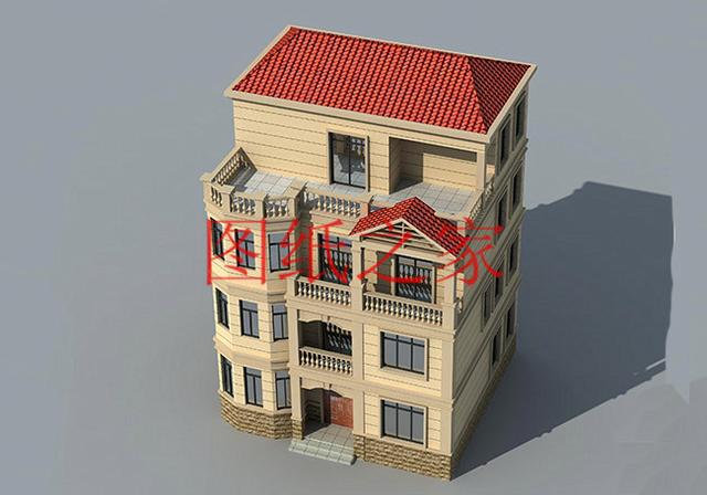 五款農村四層別墅設計圖，哪一款是你的最愛呢？