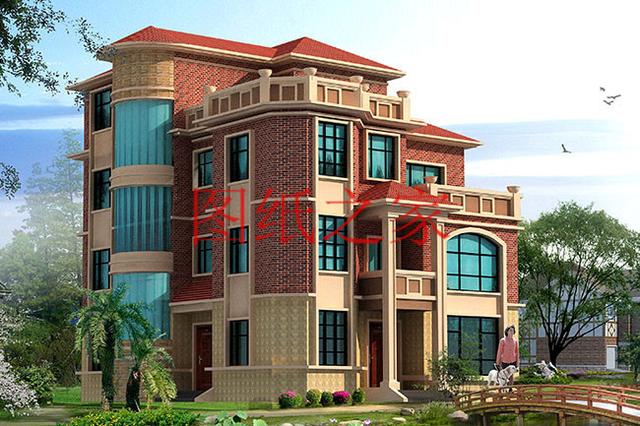 五款農村四層別墅設計圖，哪一款是你的最愛呢？