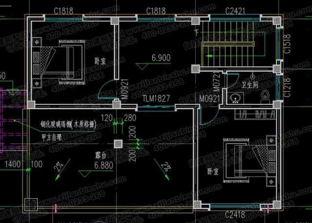 5款十分受歡迎的三層農村自建房（全套）施工效果圖，占地面積約130㎡