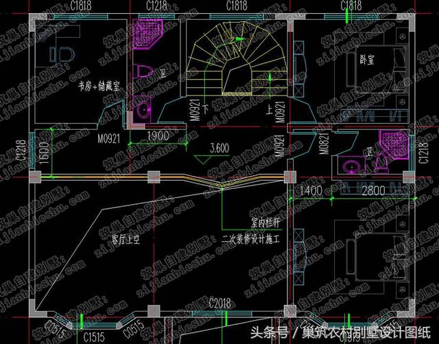 5款十分受歡迎的三層農村自建房（全套）施工效果圖，占地面積約130㎡