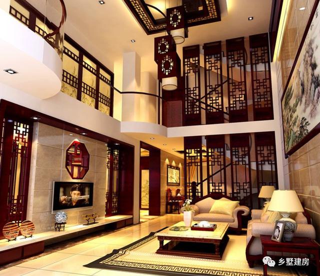 豪氣十足的農村別墅設計圖，有錢、有地，就是這么任性！