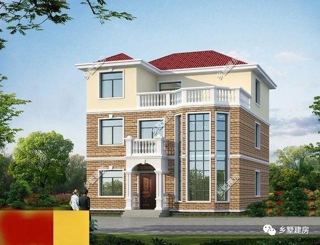 豪氣十足的農村別墅設計圖，有錢、有地，就是這么任性！