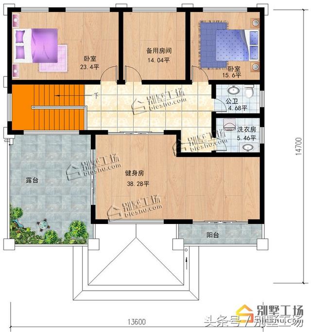 新農(nóng)村三層簡歐式別墅設(shè)計圖，很適合農(nóng)村家庭建造