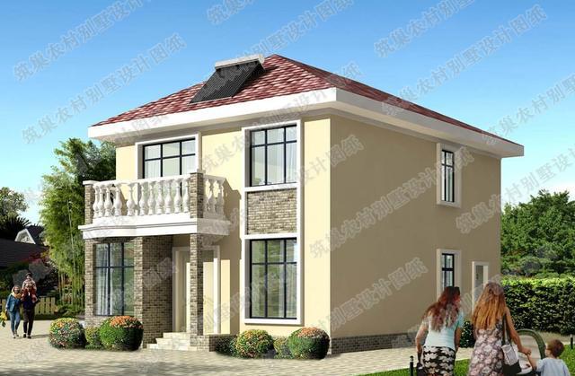 經典二層農村自建房設計施工圖，美觀大氣，居住舒適，滿足家庭住房需求