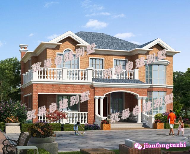 10月最新出爐的二層農村自建別墅設計圖，最小占地100平，最大180平