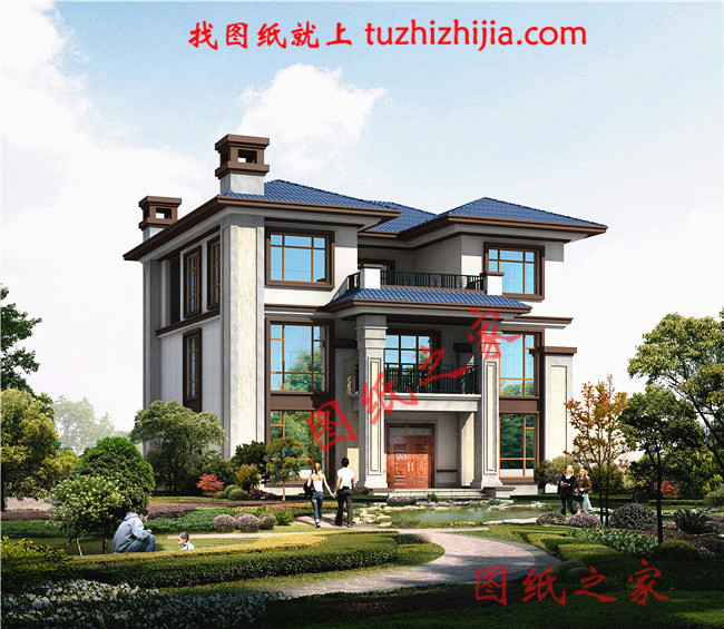 三層30萬別墅圖片大全，漂亮實用造價低，大家都喜歡