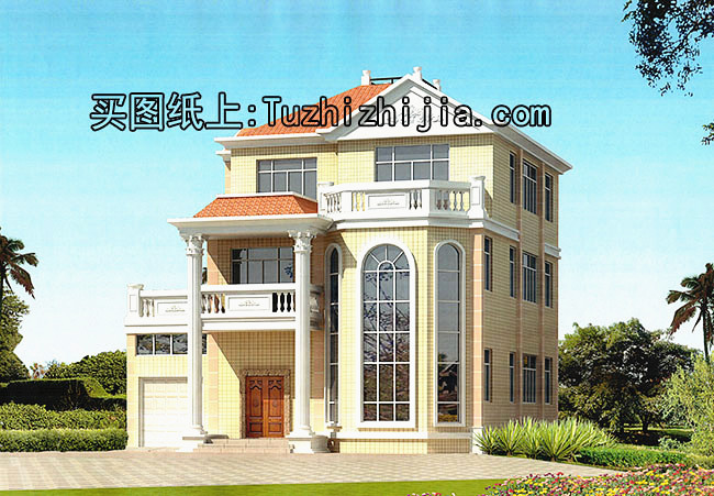 三層30萬別墅圖片大全，漂亮實用造價低，大家都喜歡