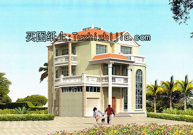 三層30萬別墅圖片大全，漂亮實用造價低，大家都喜歡