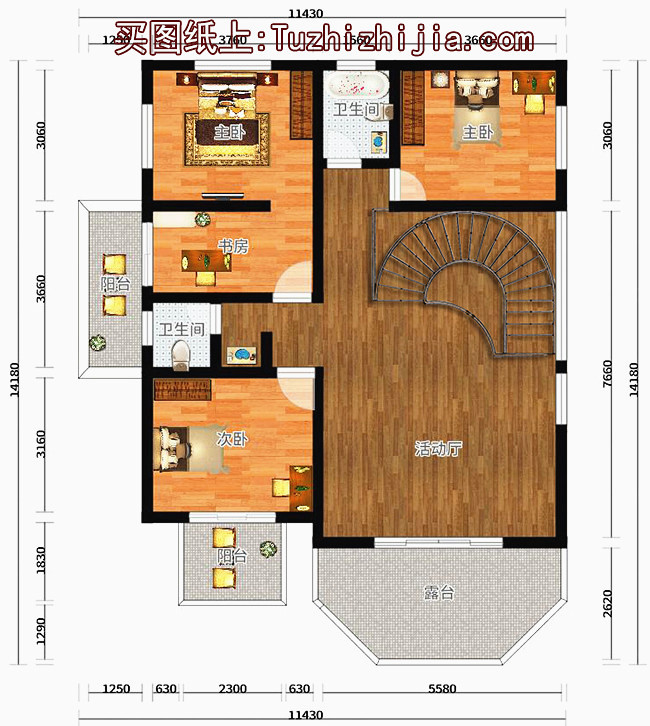三層30萬別墅圖片大全，漂亮實用造價低，大家都喜歡