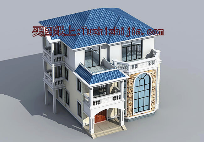 三層30萬別墅圖片大全，漂亮實用造價低，大家都喜歡