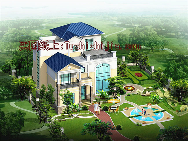 三層30萬別墅圖片大全，漂亮實用造價低，大家都喜歡