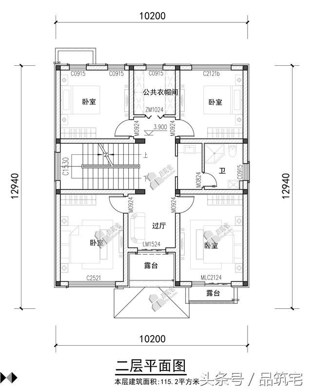 三層簡歐別墅設計圖，舒適合理，適合小宅基地的家庭建造