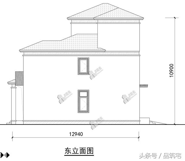 三層簡歐別墅設計圖，舒適合理，適合小宅基地的家庭建造