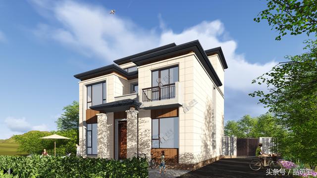 三層簡歐別墅設計圖，舒適合理，適合小宅基地的家庭建造