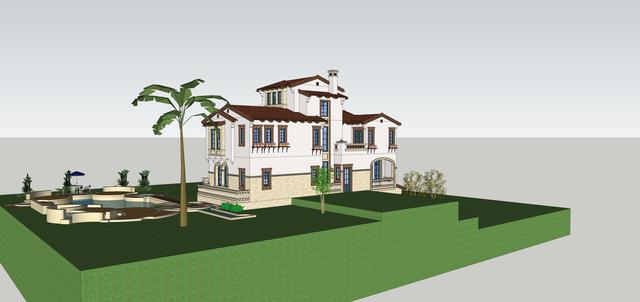十分豪華自建房設(shè)計(jì)圖，外觀精致，內(nèi)部更是豪華
